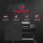 Comnova Grill Cover for Traeger Ironwood XL - Premium Wood Pellet Smoker Cover for Traeger Waterproof & Heavy Duty, 600D Pellet BBQ Cover Accessory for Treager Ironwood XL Grills (BAC647)