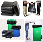 45 Gallon Trash Bags 1.8 Mil -39.3''x47.2'' Pack of 50 Thick Large Heavy Duty Multi-Use Garbage Bags Extra Large Strong Trash Can Liners for Office, Picnic,Kitchen, Bulk Bags (45 Gallon 50 Count)