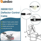 Deflector Control Cable 586961501 for Husqvarna Craftsman Poulan Jonsered Snowblower fits Husqvarna ST224 ST227P ST230P Snow Blower