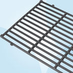 7524 7528 19.5" Grill Grates for Weber Genesis 300 Series Genesis E310 E320 E330 S310 S320 S330 EP310 EP320 EP330 for Weber Genesis 300 Grill Parts, Matte Cast Iron Cooking Grates