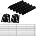 7620 Porcelain Flavorizer Bars 7524 Stainless Steel Grill Grates for Weber Genesis E310 E320 E330 S310 S320 S330 EP-310 with 7622 Heat Deflector Grill Replacement Parts for Weber 300 Series