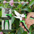 Orientools Gardening Gifts for Women & Men, Garden Tools Set Kit with Bag, 11 Piece Gardening Hand Tools, Allotment Gifts for Gardeners