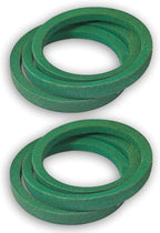 2 Pack 954-0101A Snow Thrower Auger Belt for MTD Craftsman 754-0101A 754-0193 5068 265-433 Single-Stage Snow Blowe (1/2" x 35")