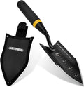 Heavy - Duty Trowel Garden Tool - Stainless Steel Serrated Hand Shovel for Effortless Digging, Weed Control, and Precise Bulb Planting with Included Sheath