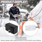 7.2v Snow Blower Battery Charger Compatible with Ariens Snow Blower Platinum SHO 24 EFI/ST28DLE/ST36DLE/Pro 28 Hydro EFI/Deluxe 30 EFI/Pro 36 Hydro EFI (Replace #05079500) Replacement Power Cord