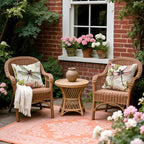 Cirzone Waterproof Outdoor Pillow Covers 18x18 Inch Set of 2 Summer Spring Floral Throw Pillow Covers Spring Outdoor Decor for Patio Furniture Garden Sofa