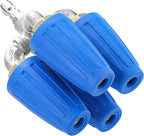 4-in-1 Turbo Nozzle Pressure Washer, 2.0 Orifice Quadruple Turbo Nozzle, 360° Rotating Turbo Nozzle with 1/4" Quick Connector, 4000 PSI