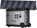 OUKITEL (2025 New) Portable Power Station P5000 Pro With 500W Solar Panel, 5x3600W AC Output (6000W Surge),5120Wh Large Capacity Solar Generator,1000W MPPT Solar for Emergency, Home Backup, Camping
