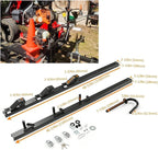 ECOTRIC 3 Place Weed Eater Rack Carrier Mount On Landscape Truck Trailer Enclosed Trimmer Rack Holder w/Lock Pair Steel Lockable