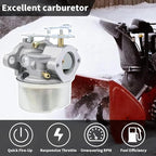 HSSK50 Carburetor for Tecum seh HS50 HSK40 HSK50 HSSK40 HSSK55 for Ariens ST504 ST524 4HP 5HP Engines 521 524 Snowblowers 38040