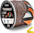 Cluparis 3-Pound Super Heavy Duty Trimmer Line .095-Inch-by-1010-ft Twist Pro Trimmer Line Spool 3-Component Tri-Extrusion Weed Eater String with Super Line Cutter