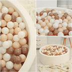 TRENDPLAY Plastic Balls for Ball Pits - Hollow Balls- Safe and Exciting Playtime - Perfect for Baby Pools, Birthday Party Decoration