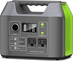 Solar Generator, 296Wh Portable Power Station,110V Pure Sine Wave, 80000mAh Backup Battery Power Supply for CPAP Outdoor Camping, Traveling, and Emergencies