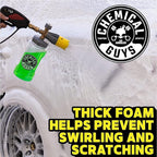 Chemical Guys Big Mouth Max Release Foam Cannon - Pressure Washer Foam Cannon for Car Wash, Home Cleaning, and Boat Wash with 34 oz Bottle