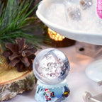 uxcell 50mm/2" Crystal Sphere Ball Bubble Glass Solid Decorative Sphere Crystal Ball Prop Ornament for Feng Shui Divination Fortune Telling Tabletop Fountain Decoration, Clear