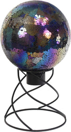 Echo Valley 8196 10-Inch Mosaic Glass Gazing Globe, Arco Iris
