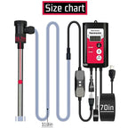 1500W Titanium Submersible Electric Immersion Water Heater with Temp Control & GFCI – Portable Heater for Hot Tubs, Above-Ground Pools, Swimming Pool, baptismal Pools, Spa & Inflatable Pools