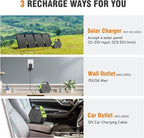 Portable Power Station 97Wh Portable Generator 26400mAh Power Bank with AC Outlet 110V Battery Charger for Home Use Emergency