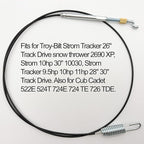 946-0898 Snow Blower Drive Clutch Cable Fit for MTD Cub Cadet Troy Bilt Snowblower Replacement Parts 746-0898