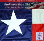 Texas Flag 3x5 Heavy Duty Outdoor -Proudly Made in USA, Embroidered American State Flag, Durable & Weatherproof for Patriotic Display