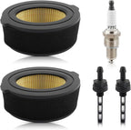 MOTOALL 2pcs 951-10651 Air Filter Gas Fuel Tank Nipple Outlet Line Screen for MTD 951-14262 751-10794 751-14262 for Cub Cadet for Craftsman for Troy Bilt Snow Blower with 951-10794 Air Filter