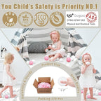 GOGOSO Ball Pit Balls Crush Proof Non-Toxic Plastic Balls Babies Kids Toy Bulk Pack 170pcs 2.2inchs