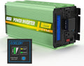 EDECOA 3000 Watt Power Inverter DC 12V to AC 110V 120V for Car Truck RV with LCD Display and Remote Controller