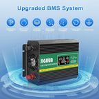 Pure Sine Wave Inverter,600W 12V to 110V Power Inverter Converter,USB Output LCD Display for Home Camping RV Emergency Appliance with Protective Cap