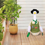 Gardener Goose Outfit for 23” Porch Goose Statue – Cute Lawn Goose Clothes for Outdoor Garden, Patio, Yard, Seasonal Decoration (Gardening Theme)
