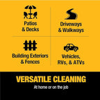 Dewalt 61147S 3300 PSI 2.4 GPM Gas Cold Water Pressure Washer