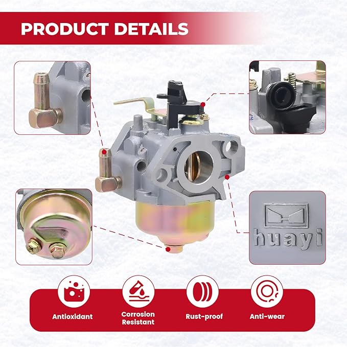951-14024A Carburetor for MTD Cub Cadet Troy Bilt 751-11193 951-11193 951-11193A 478-SU 478-SUA 478-SUB Snowblower Engine