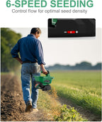 Handheld Power Spreader Compatible with Makita 18V Battery(Tool Only), Cordless Seed Spreader Available Year-Round, Electric Lawn Spreaders for Grass Seed, Fertilizer, Salt, Ice Melt, Feed