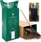Lawn & Leaf Bag Holder Stand | Fits 33-55 Gallon Paper or Plastic Yard Waste Bags | Durable, Foldable Trash Bag Holder Stand