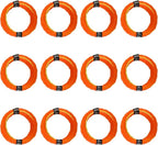 12 Pack String Trimmer Line Compatible with Ego String Trimmer 0.095" 168FT Weed Eater String Pre-Cut Dual Color Fast-Positioning Triangular Twisted Trimmer Line Universal Fit Weed Wacker String