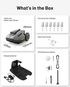 Mammotion YUKA Mini 700H Robot Lawn Mower, Reception 0.17 Acre, Max.0.35 Acre, Ultrasense AI Vision+ RTK Positioning, Auto Mapping, App Control, 50% Slope, Cutting Height 2''~3.5'', 15 Mowing Zones