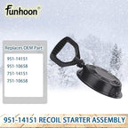 951-14151 Recoil Starter Assembly for Troy Bilt Storm 2410 2420 2620 2690 Snow Blower, MTD 21 inch, Craftsman, Cub Cadet, Yard Machines Snow Throwers Replaces 751-14151 951-10658 751-10658