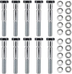 70060-01338 Snowblower Shear Bolts for Kubota Snowblower Grade 8 BX2750 BX2816 BX2822 BX5450 DB2550 G2003 G2538 G2546 T2724 T2740 T2834 Front Snowblower 5/16" x 2-1/4" 10pcs