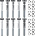 70060-01338 Snowblower Shear Bolts for Kubota Snowblower BX2750 BX2816 BX2822 BX5450 DB2550 G2003 G2538 G2546 T2724 T2740 T2834 Grade 8 Front Snowblower 5/16" x 2-1/4" 10pcs