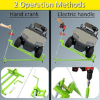 Heavy-Duty Lawn Mower Lift - 800 Lbs Capacity, Universal Fit, Easy Lift for Riding Mowers, Tractors | Adjustable 45° Tilt, Maintenance and Cleaning Aid