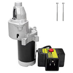 fullas Electric Starter Motor JQ170-2 for LCT 291cc 306cc, Ariens AX291 AX306 OHV Gas Engine Suitable for Husqvarna 24" 27" 30" Snow Blower, Ariens Deluxe 28" 30" Snowblower