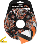 Cluparis 305-Feet Super Heavy Duty Trimmer Line .105-Inch-by-1-Pound Twist Pro Trimmer Line Bulk 3-Component Tri-Extrusion Weed Eater String with Super Line Cutter