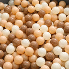 TRENDPLAY Plastic Balls for Ball Pits 2.2 Inch, Pack of 50 100 200 500 Hollow Balls, Perfect for Toddler Baby Pools,Party,Festival Decoration