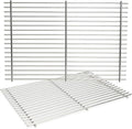 J&YNBBQ Grill Grate Replacement for Weber Genesis 300 Series – 19.5" 7mm Stainless Steel Cooking Grates for E-310, E-320, E-330, S-310, S-320, S-330, Replaces Weber 7528 & 7524 (2 Pack)