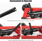 Goplus Lawn Mower Lift, 500LBS Zero Turn Mower Lift with Hydraulic Jack, Mower Lift Jack for Riding Tractors