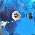 Big Shiny Balls Giant Inflatable Mirror Balls for Events & Decor - Party, Advertising, Shows, Stage Decoration - Hanging & Standing-Various Sizes & Colors - Blue (3.0m/9.84ft)