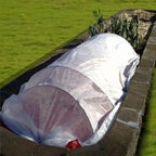 Agfabric Plant Covers Freeze Protection Floating Row Covers 5'x15' 0.9oz Plant Covers Freeze Sun Protection,Frost Cloth for Vegetables,White