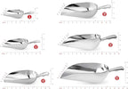 New Star 34585 Cast Aluminum Utility Scoop, 58-Ounce