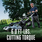 EGO POWER+ Electric Lawn Mower, Self-Propelled Cordless, Includes 56V 6.0Ah Battery And 320W Charger - LM2114SP