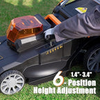 Cordless 21-Inch Brushless Push Lawn Mower 60V Max with Battery & Fast Charger
