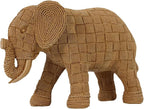 African Animal Elephant Statue Decor, Table Room Home Decoration, Modern Art Sculpture, Handmade Resin Animal Statue,Bohemian Decoration,Shelf Decoration